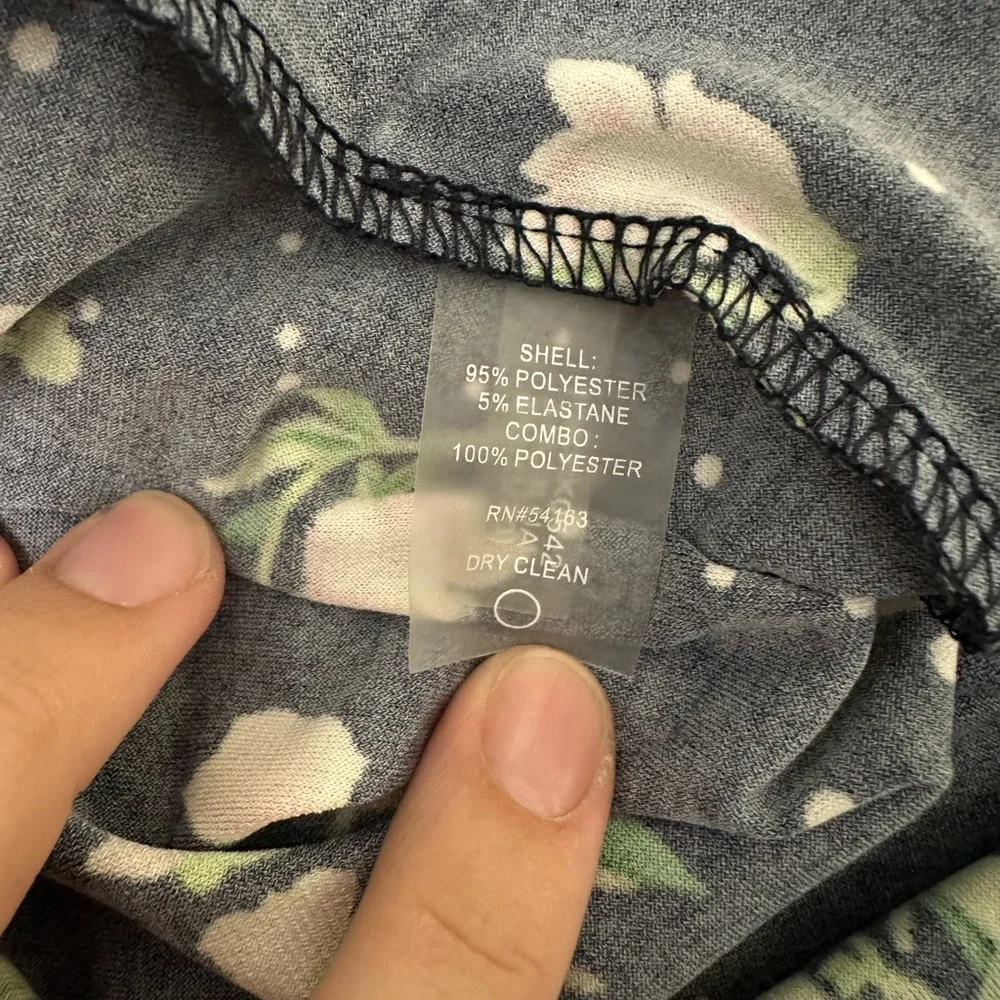 Tommy Hilfiger Navy Floral Dress - Picture 8 of 8